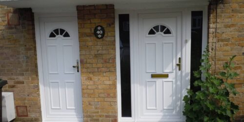 uPVC door 055