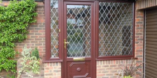 uPVC door 128